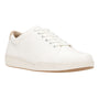 Addie Metatarsal White Canvas Metatarsalgia