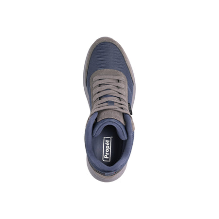Viator Hi in Grey Denim - top view