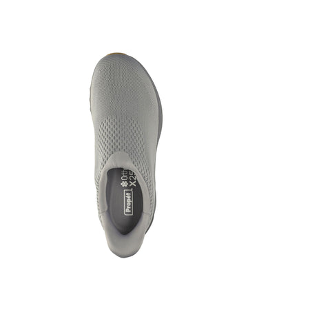 One Velocity Slip On in Grey - top view