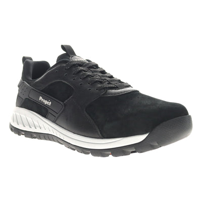 Visp in Black Suede - side view
