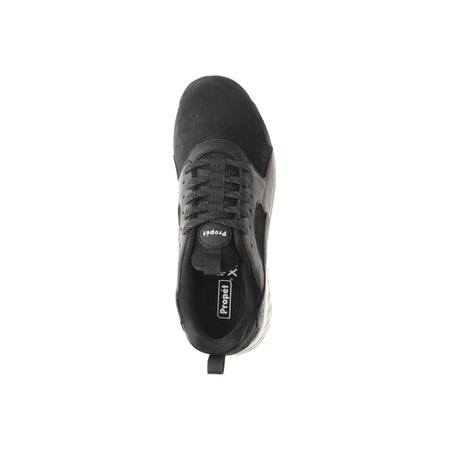 Visp in Black Suede - top view