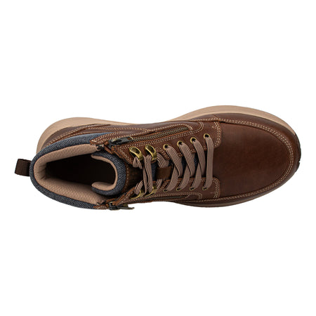 Major in Tan Leather - top view