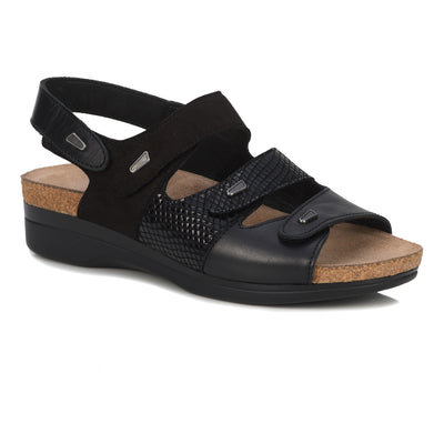 Margo in Black Combo - side view