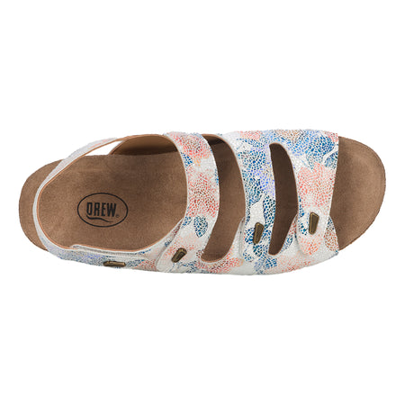 Margo in Floral Multi Combo - top view