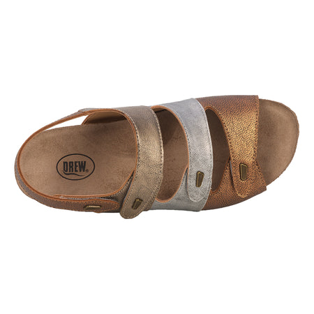 Margo in Metallic Combo - top view