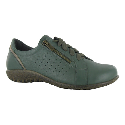 Moko in Hunter Green Pewter - side view