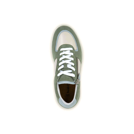 Newbury in White Gray Blue - top view