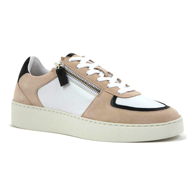 Newbury in Almond White - side view