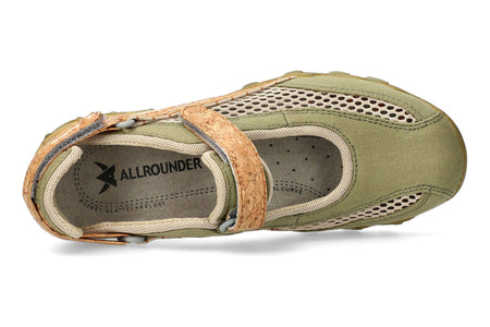 Niro in Taupe Canvas - top view