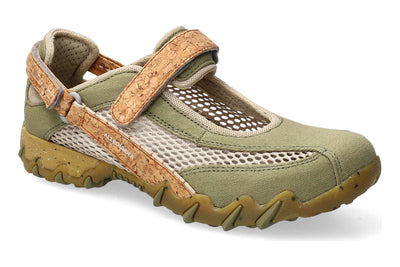 Niro in Taupe Canvas - side view