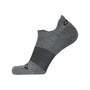 No-show sock in gray by OS1st, moisture-wicking, durable fabric, designed for comfort and support.