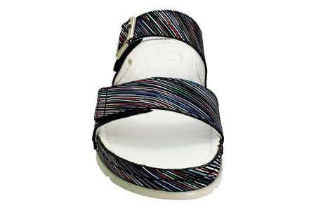 Palma in Black Stripe - top view