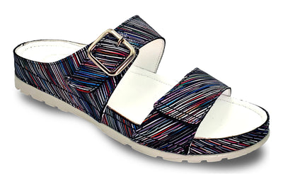 Palma in Black Stripe - side view