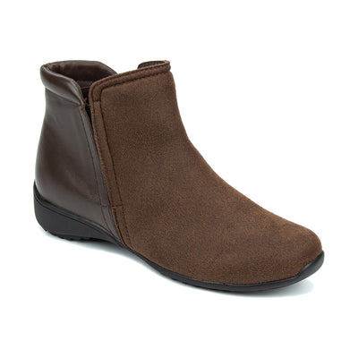Paulie in Brown Combo - side view
