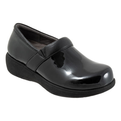 Meredith Sport in Black Patent - side view