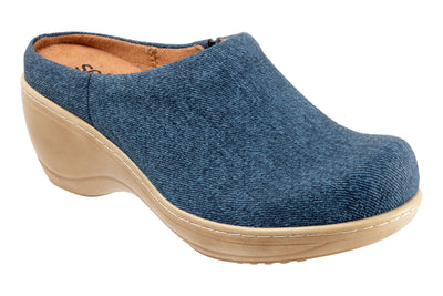 Madison in Blue Denim - side view