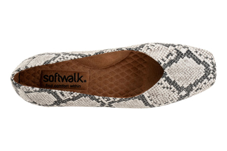 Vellore in Black White Snake - top view