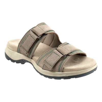 Oasis in Grey Suede - side view