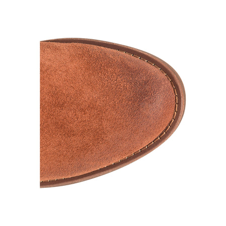 Aisley in Russet Brown - top view