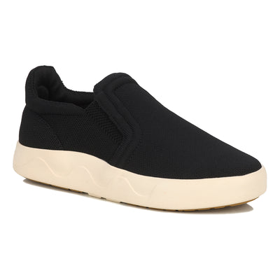 Scout in Black Knit - side view