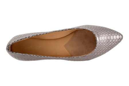 Estee in Pewter Snake - top view