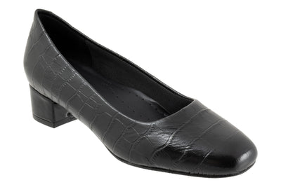 Dream in Black Croc - side view
