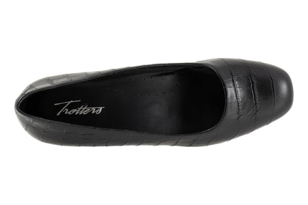 Dream in Black Croc - top view
