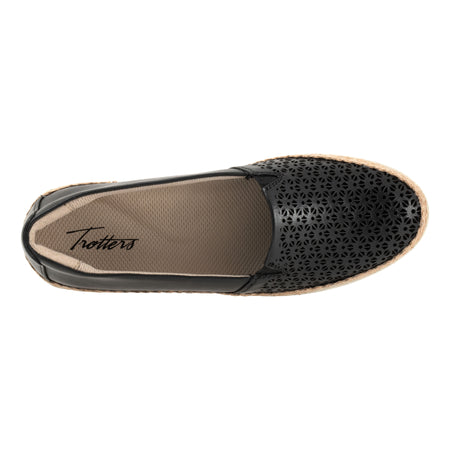 Accent Perf in Black - top view