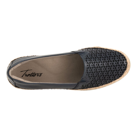 Accent Perf in Navy - top view