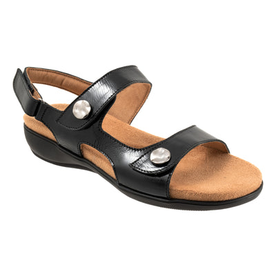 Romi Metallic in Black - side view