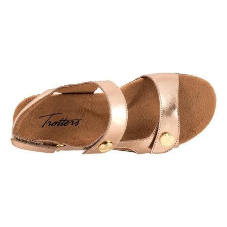 Romi Metallic in Champagne - top view
