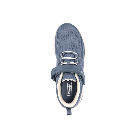 Tour Knit Fx in Denim - top view