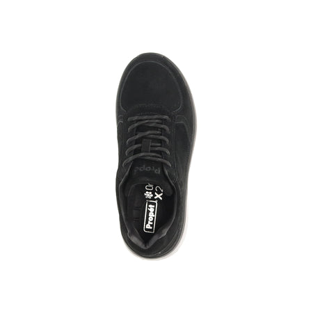 Ultima in Black Suede - top view
