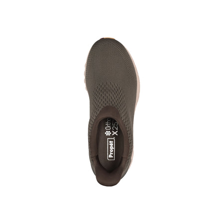 One Velocity Slip On in Morel - top view