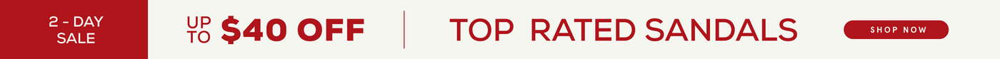 2DAY SALE UP TO $40 OFF