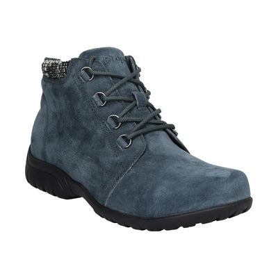 Delaney in Dark Teal - side view