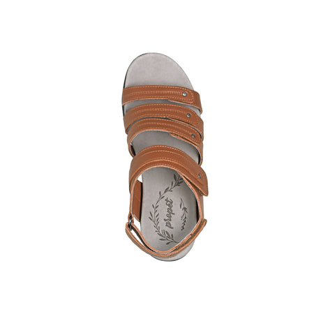 Ainsley in Chestnut - top view