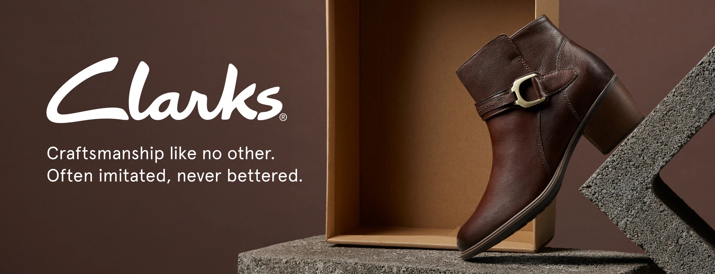 Clarks craftsmanship like no other. Often imitated, never bettered.