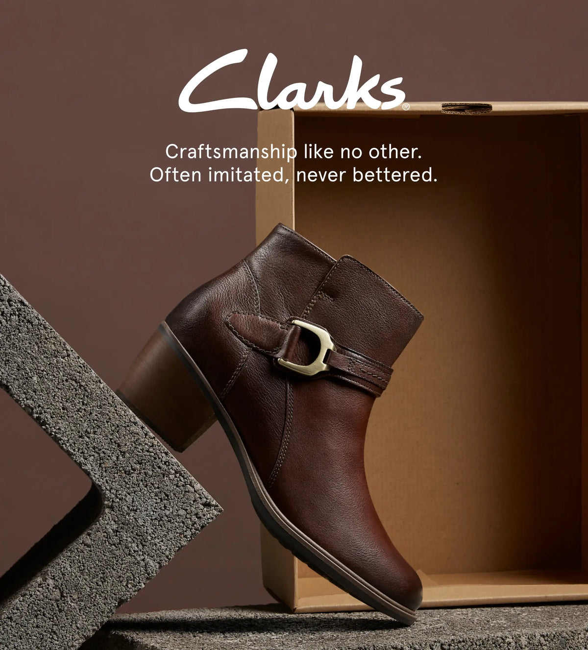Clarks craftsmanship like no other. Often imitated, never bettered.