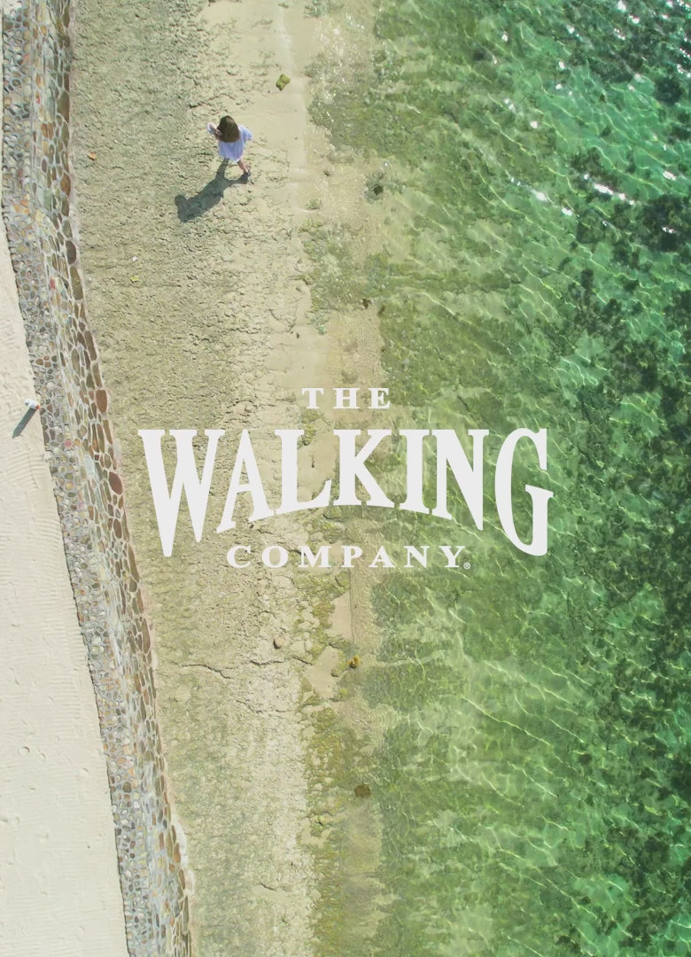 Comfort for every journey. Arch support. Adjustable fit. Cushioned Comfort. Water-friendly. The Walking Company.