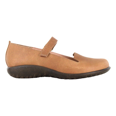 Purini in Latte Brown Leather - side view
