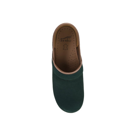 Pro in Evergreen Suede - top view