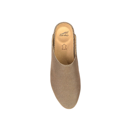 Lysa in Mink Gold Leather - top view