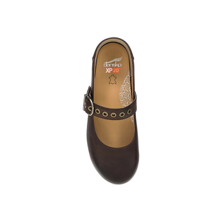 Xp 2.0 Mj Clog in Chocolate - top view