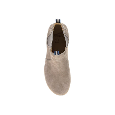 Becka in Taupe Suede - top view