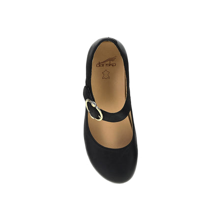 Bonny Mary Jane in Black - top view
