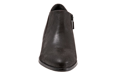 Keegan in Black Patent Suede - top view