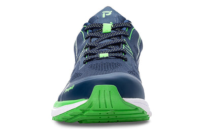One LT in Navy Lime - side view