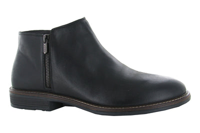 General in Black Water Resistant Leather - side view