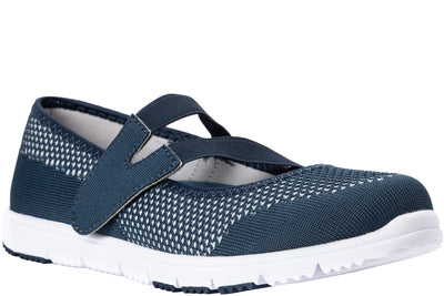 Travelwalker EVO Mary Jane in Cape Cod Blue - side view
